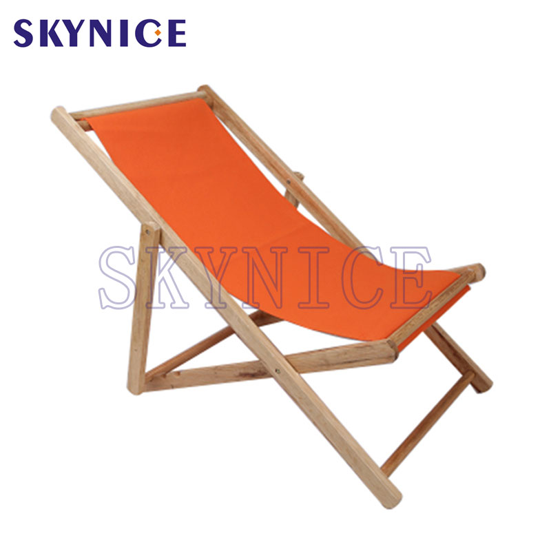 2020 Új termékek Külső Wooden Sun Lounger szék