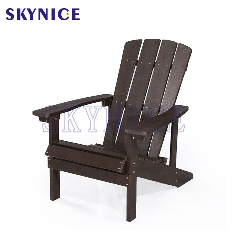 Kerti külső fa fa, fa és Adirondack szék