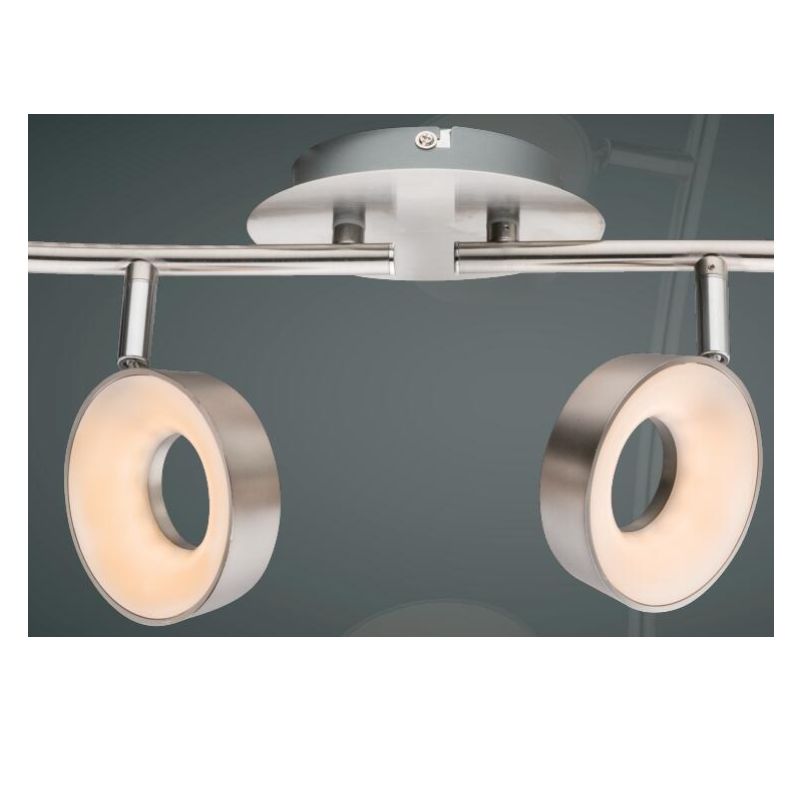 Nagyfeszültségű LED-es spotlámpa-4, műanyag árnyalattal