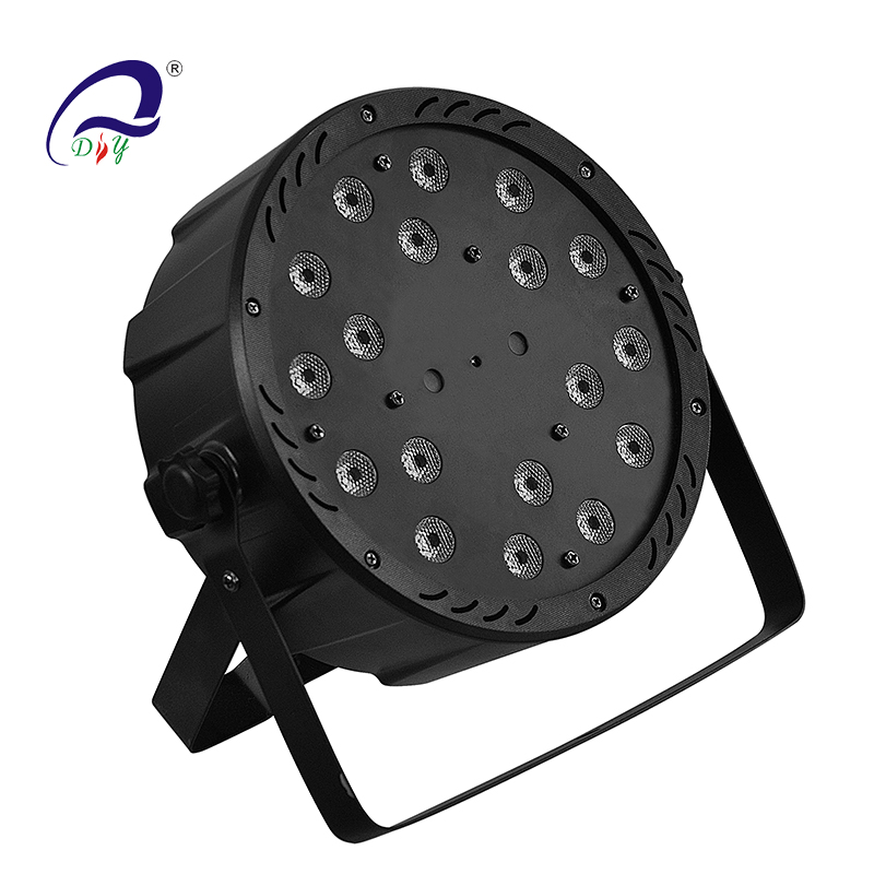 PL103 18PCS RGB LED Lézer Par Fény az esküvőre és a bulira
