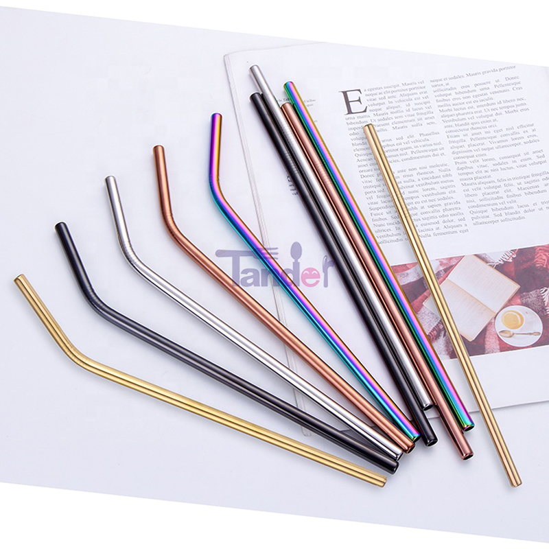 Egyedi, ökobarát nagykereskedelmi újrahasznosított, rozsdamentes acél ivófém szalma ecsettel