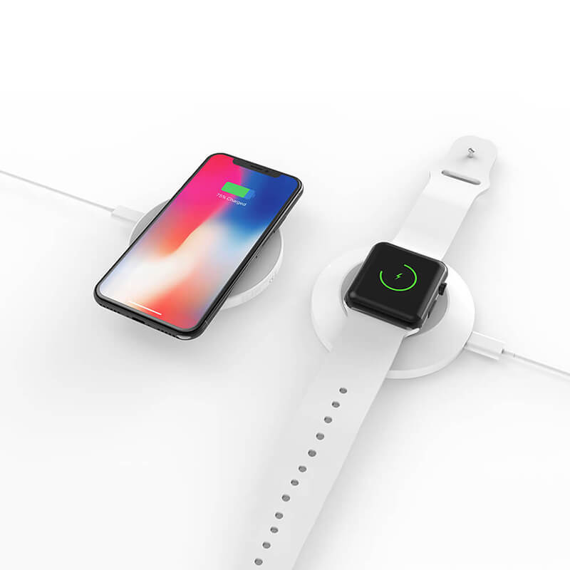 Mindkét fél vezeték nélküli feltöltés iPhone-ért és iWatch-ért