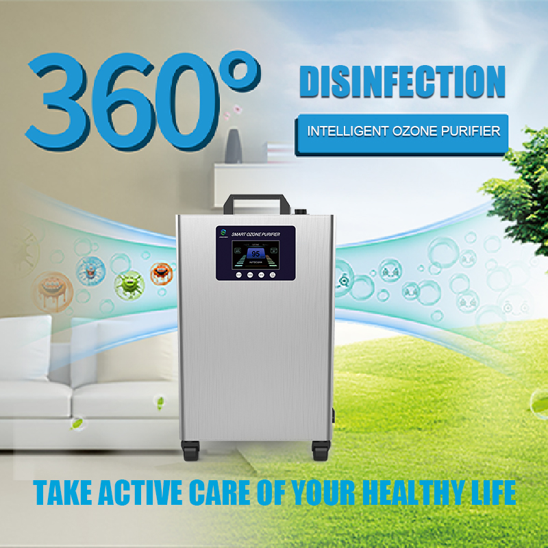 Intelligens ózon-levegő tisztítása