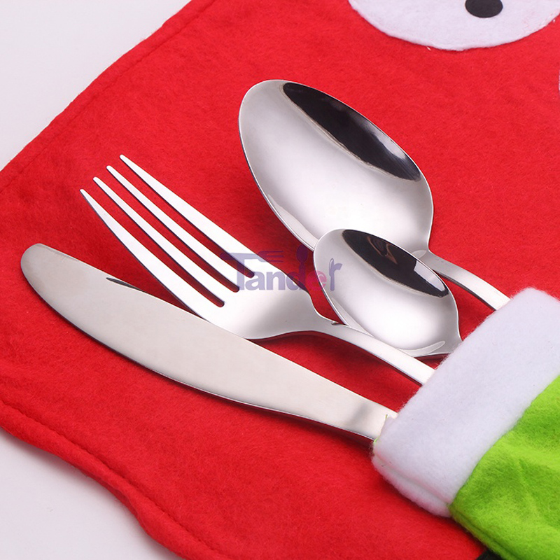 Kreatív karácsonyi dekoráció termék karácsonyi asztal mat