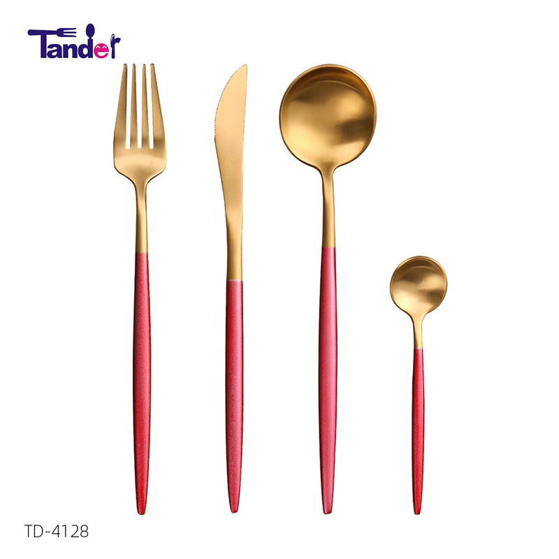 Stainless Steel Cutlery Mosogató Safe Tableware Garnish Products Cutelry Set