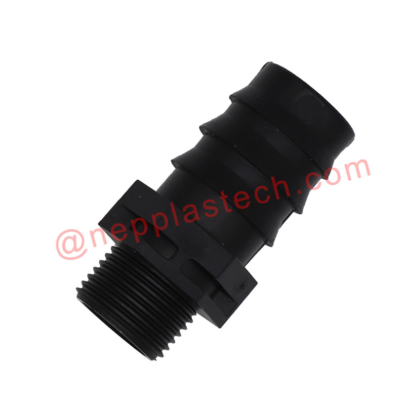 kerti öntözési csepegtető öntözés PE ​​csőcsatlakozók DN20mm csepptömlő csatlakozók