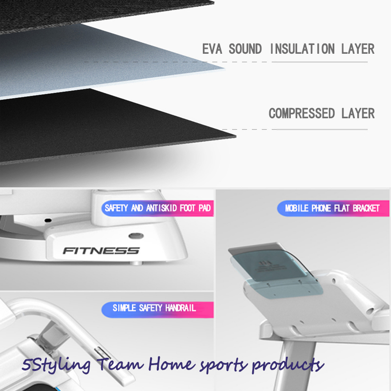 Határokon átnyúló, új belföldi és külföldi kereskedelemben használható intelligens futópad, intelligens gyalogos gép, összecsukható beltéri multifunkcionális fitnesz felszerelés