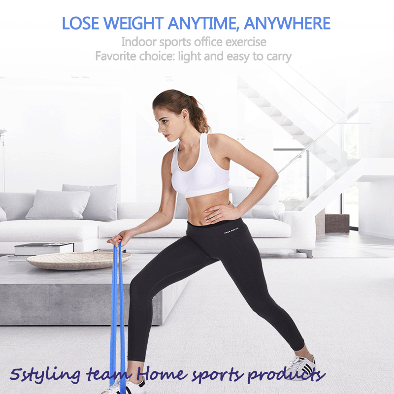 Természetes latex rehabilitációs kiképző ingek fitnesz ellenállás feszítő gyűrű latex ellenállás öv fitnesz multi-funkcionális ellenállás gyűrű