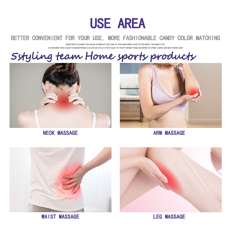 Fitness izommasszázs bot Jóga mély izomlazító masszázs tengely magán oktatás fascia görgős fogaskerék masszázs bot