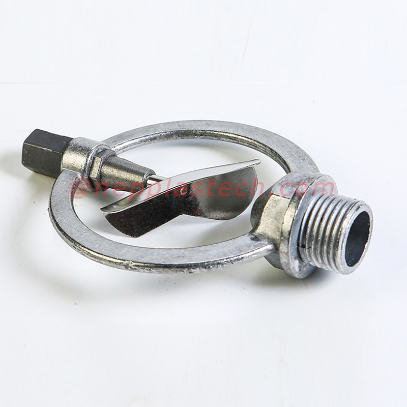 1\/2 hüvelykes cinkötvözet pillangó automatikus forgatás eső permet gyep spray öntözés és kerti locsolók