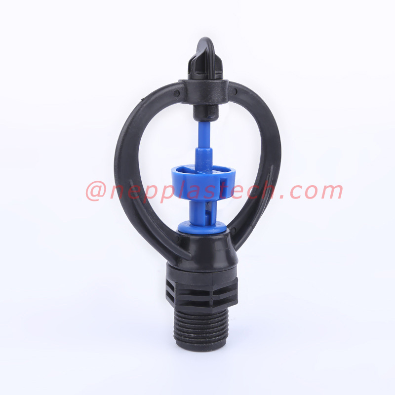 360 permetezés Közepes távolságú, kör alakú mikropermetezők 3\/4 hüvelykes Gyep öntözési forgó sprinkler