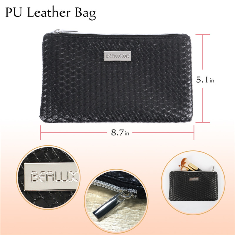 Sminkkefék készlet ， 11db sminkkefék Prémium szintetikus sörték Powder Foundation Blush Contour Concealers ajakrúzs-ecsetkészlet utazó sminkzsákkal…