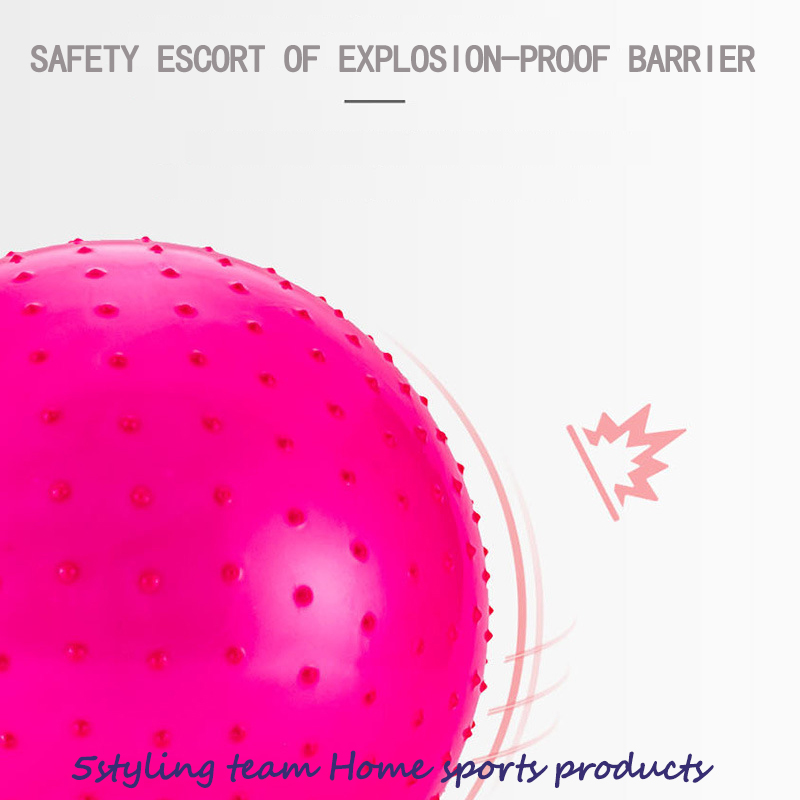 Sűrített robbanásbiztos 55cm jógagolyó 65cm fitneszgolyó 75cm sárkánygolyó 85cm gyermekek érzelmi masszázsgömbje