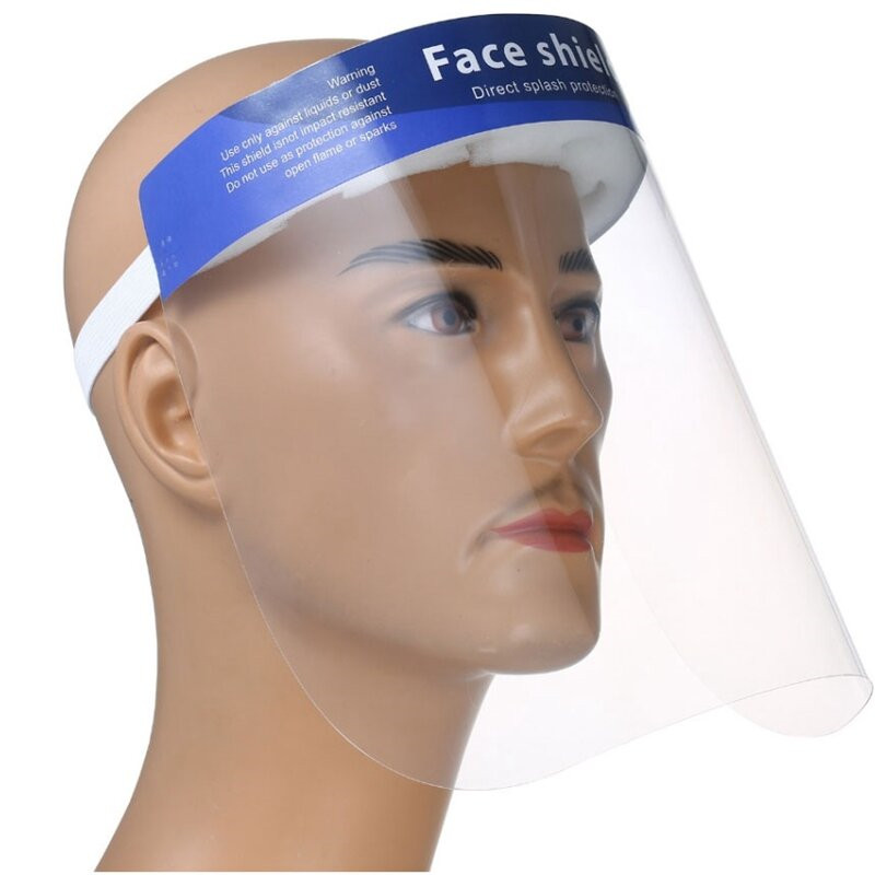 Plasztik-arc-pajzs Saliva-ellenes Windsted Dustfore Safety Face Shield Full Face Shield Arcfedél Férfiak Nők