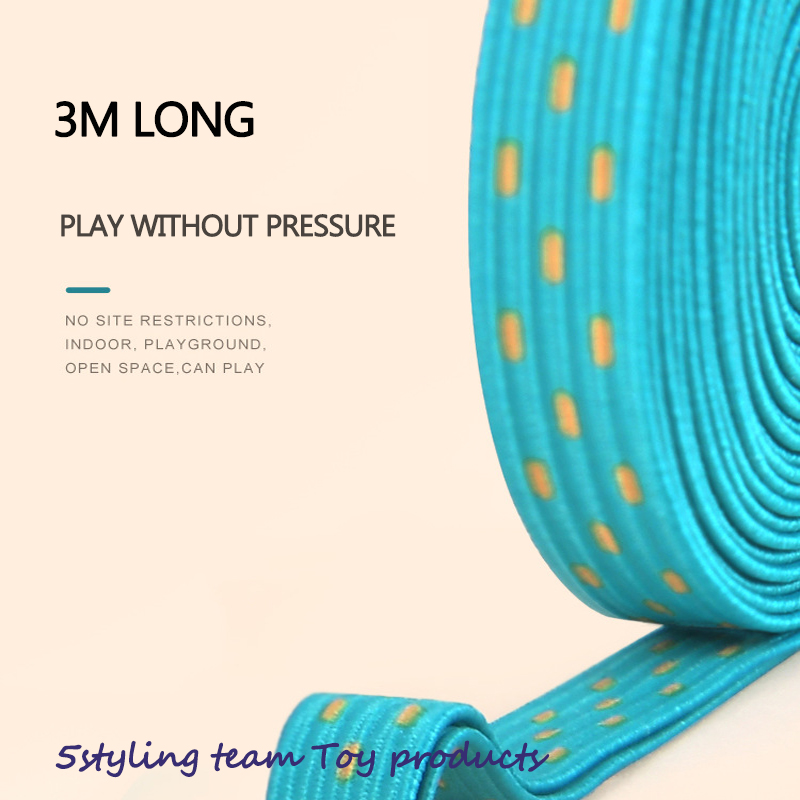 Mideer Milu gyerekjáték gumiszalaggal kültéri általános iskolás diákok gumicsíkkal női kötél, átugrani az elasztikus gumiszalagot