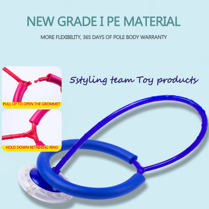 Gyerek ugrás labda láb gyűrű ugrás labda vaku ugrás játék egy láb ugrás labda ugrás gyűrű klub meghatározott láb tánc labda