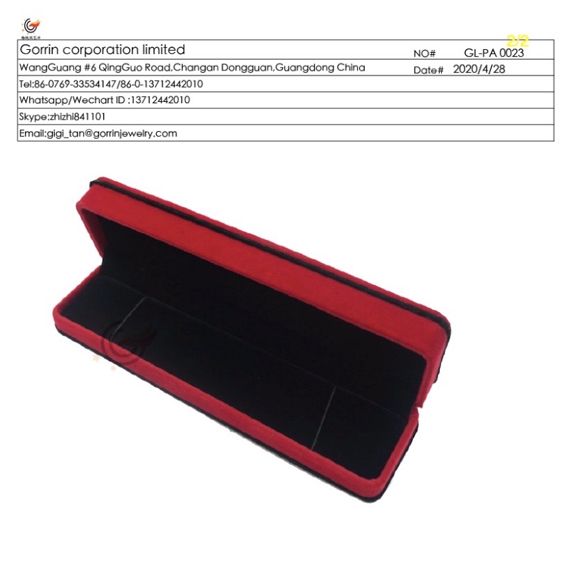 GL-PA0023 ékszerdoboz