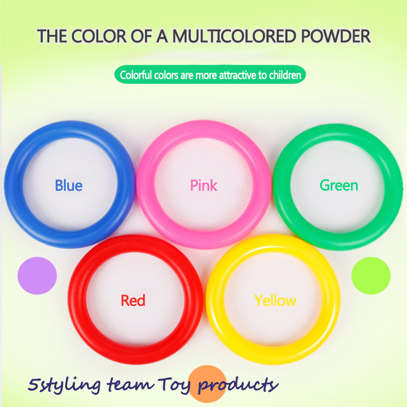 Dobó karika gyermek sportjátékok dobott karika belső és kültéri sport fitnesz kellékek, hogy javítsa a koncentrációt