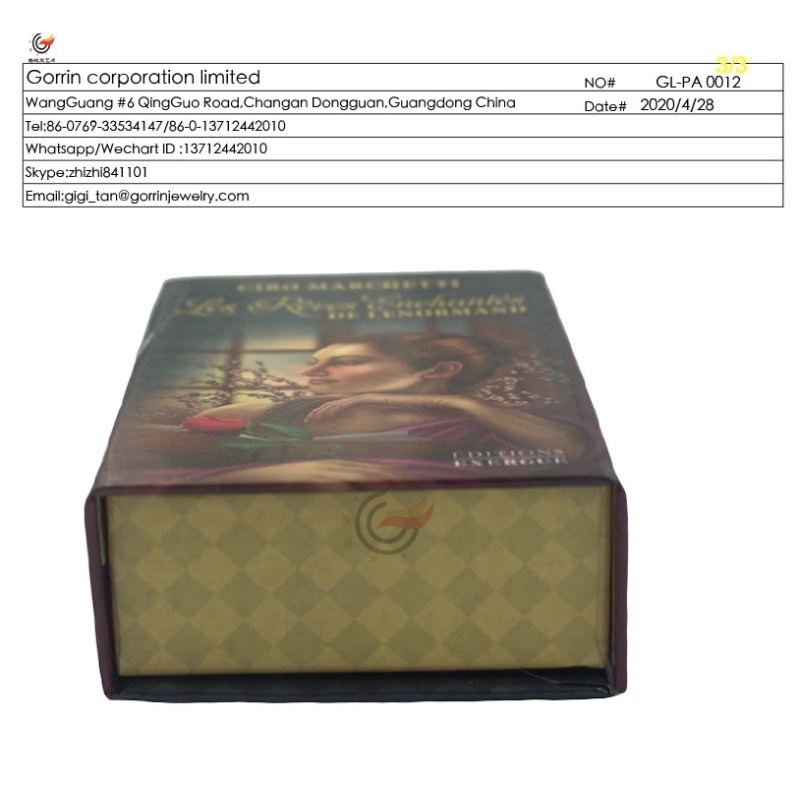 GL-PA0012 parfümös díszdobozok