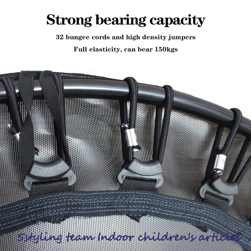 Tianxin trambulin felnőtt gyermek otthoni fitnesz trambulin beltéri és kültéri trambulin rugalmas kötél korlátos trambulinral