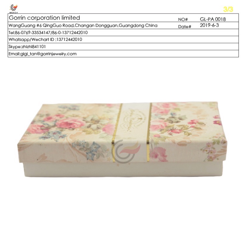 GL-PA0018 ékszerdoboz