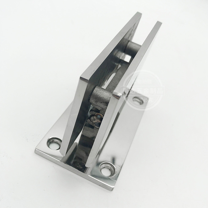 Fürdőszoba bilincs Fürdőszoba üveg ajtó bilincs Rozsdamentes acél fürdőszoba zsanér Kettős nyitású fürdőszoba ajtó bilincs