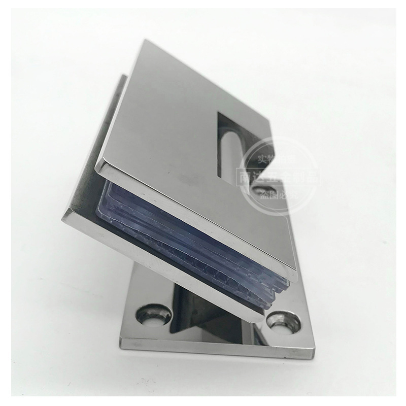 Fürdőszoba bilincs Fürdőszoba üveg ajtó bilincs Rozsdamentes acél fürdőszoba zsanér Kettős nyitású fürdőszoba ajtó bilincs