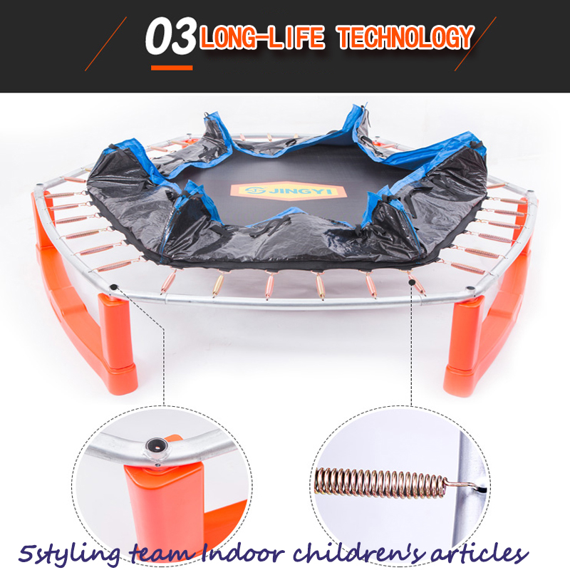 Trambulin gyermek otthoni beltéri trambulinhoz védőháló rugóval baba-trambulinhoz bungee jumping kültéri trambulinhoz