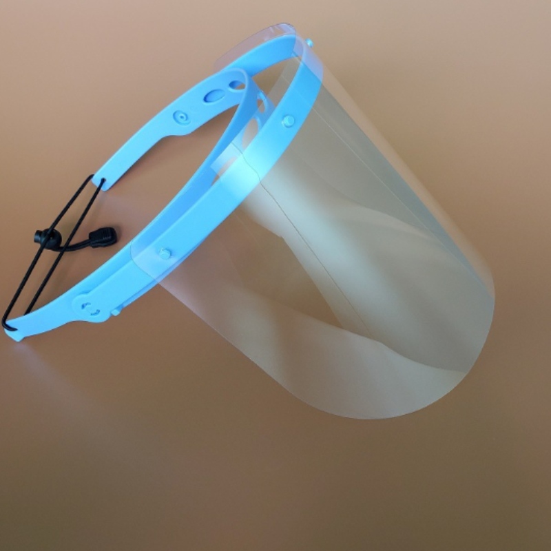 Könnyű, köd elleni állítható arcvédő