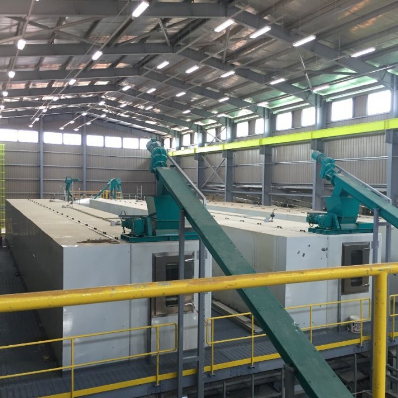 Alacsony hőmérsékletű iszapszárító