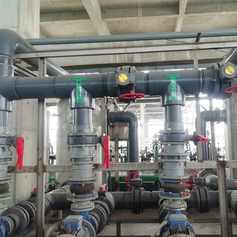 Szennyvízkezelés nyomtatása és festése