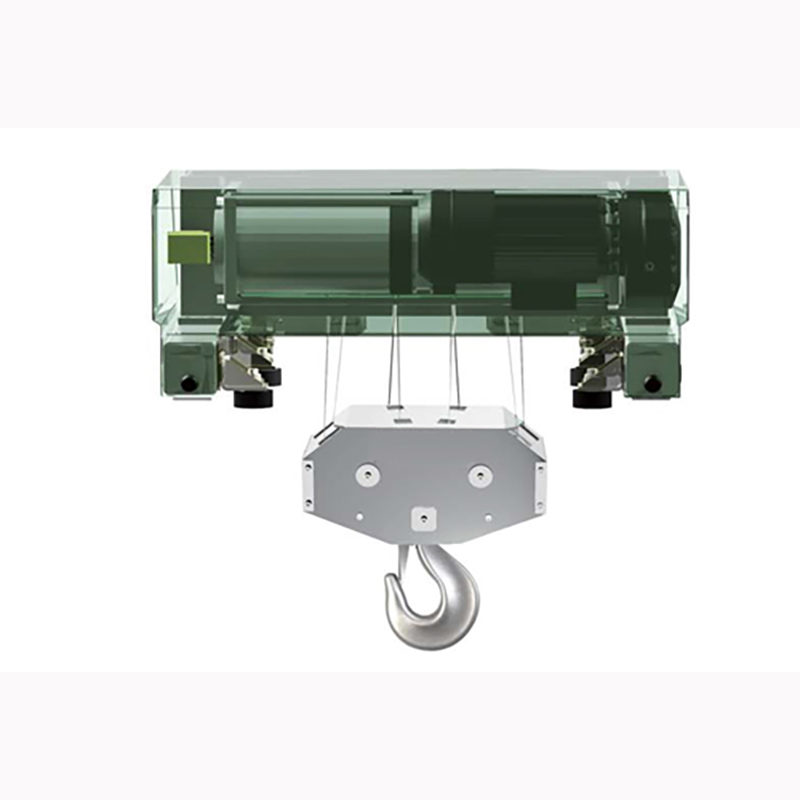 Drótkötél elektromos emelő a tiszta szobában.