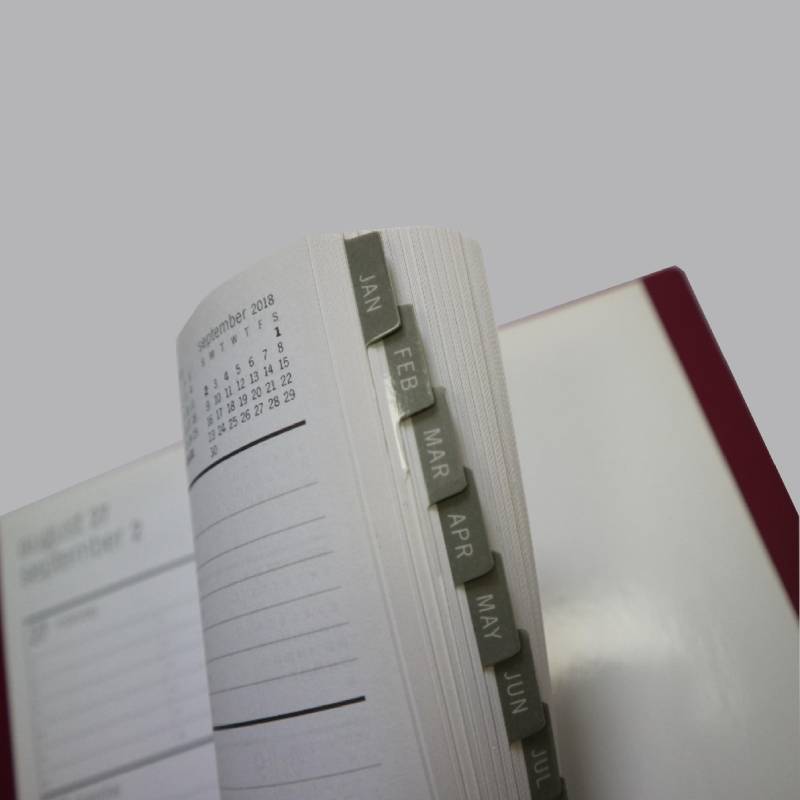 Tekercskötés testreszabott logó Jegyzettömb irodai papíráru notebook üzleti találkozó nyilvántartása