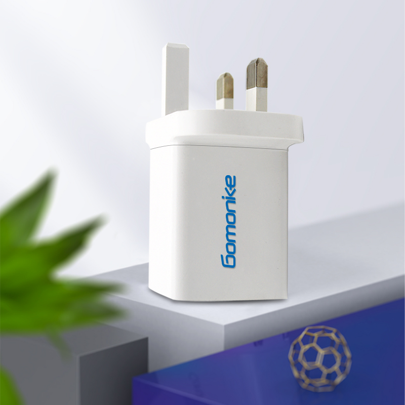 Anglia csatlakozó adapter, 2.1A kettős USB fali töltő, kompatibilis az iPhone, Samsung, LG, Android telefonokkal