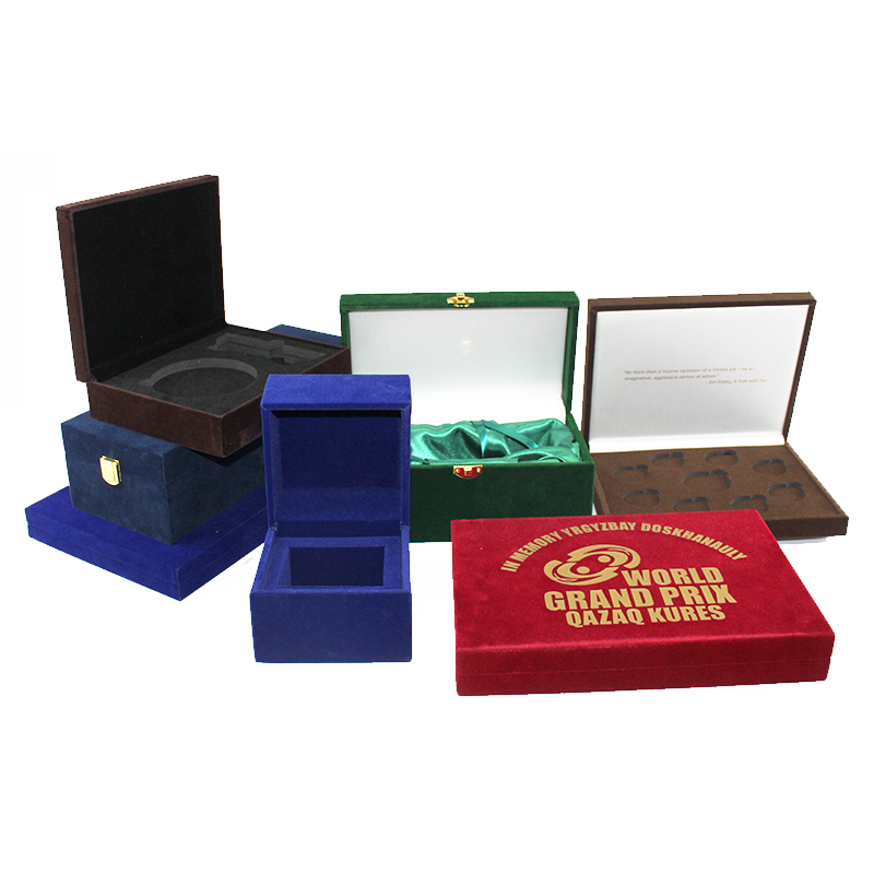 Fém óradoboz fából készült óradoboz, automata forgó órajelző doboz