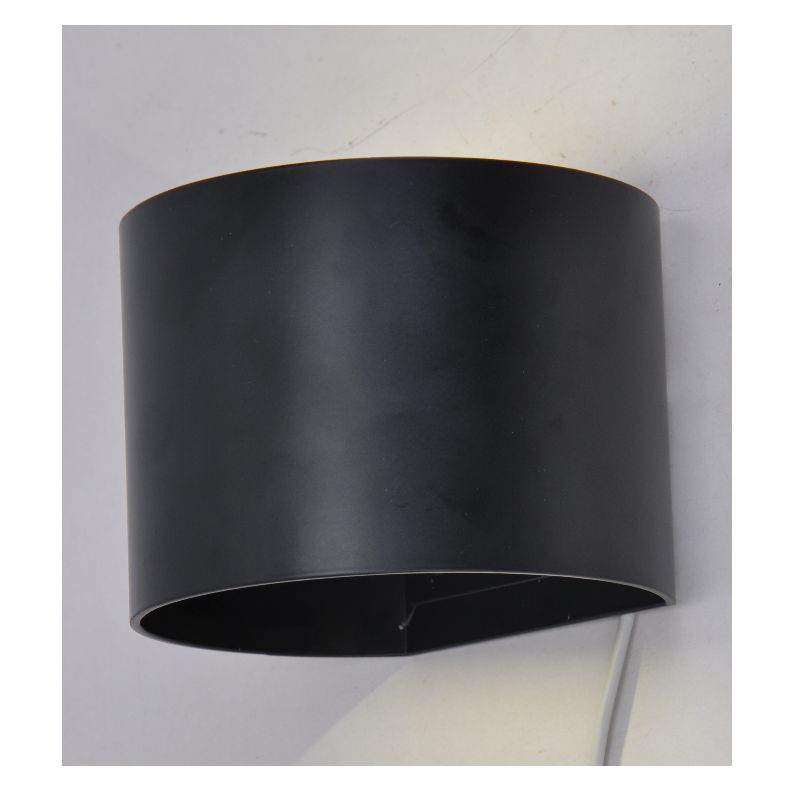 LED külső ívű fallámpa LED-vezetővel, felfelé és lefelé világít