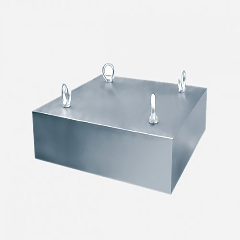 A szállítószalag fölött lévő mágneses elválasztó mágneses lemez gyorsan elválasztja az erős mágneses 14000 Gs-t