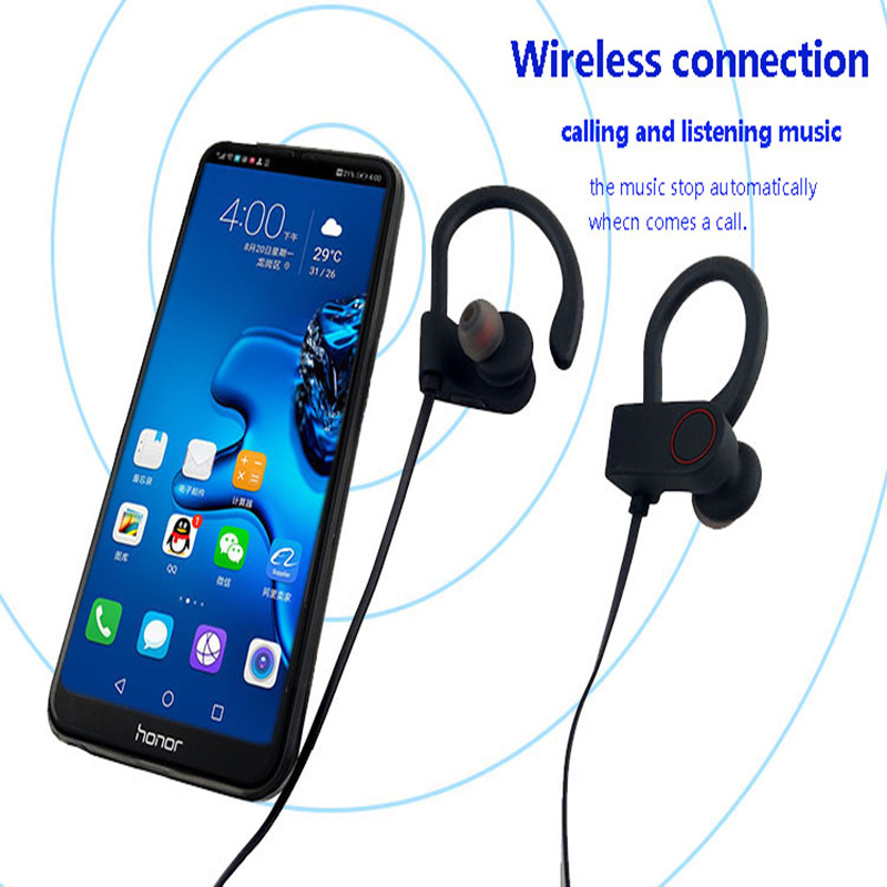 Csúcsminőségű, hangulatos, kényelmes fülhorgos vezeték nélküli Bluetooth headset