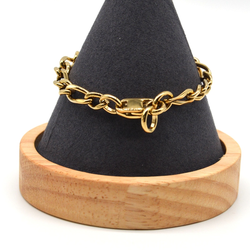 Rozsdamentes acél lánc karkötő rfbbg0633