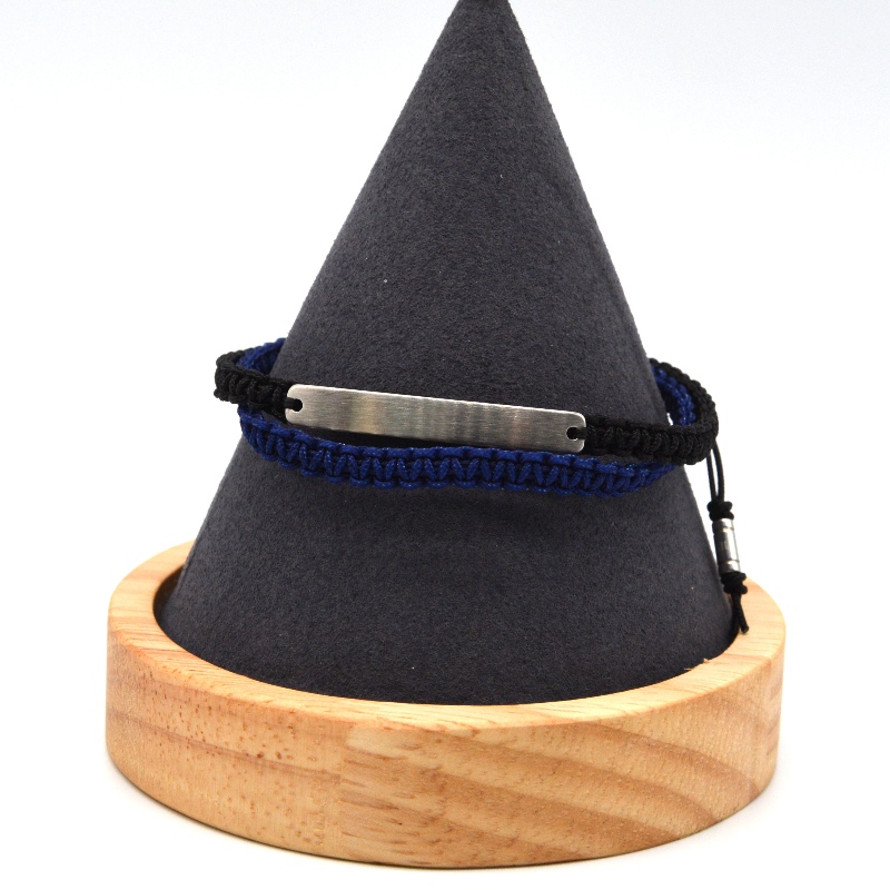 Rozsdamentes acél tartozékok szövött kötélkarperec rfbbg2121