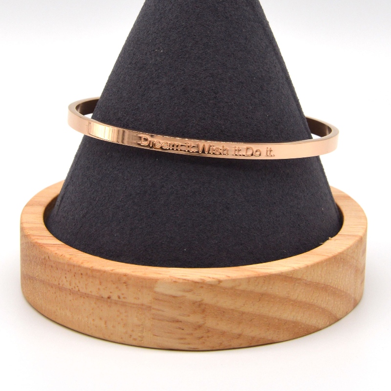 Rozsdamentes acéllevél Bracelet rfbbg013