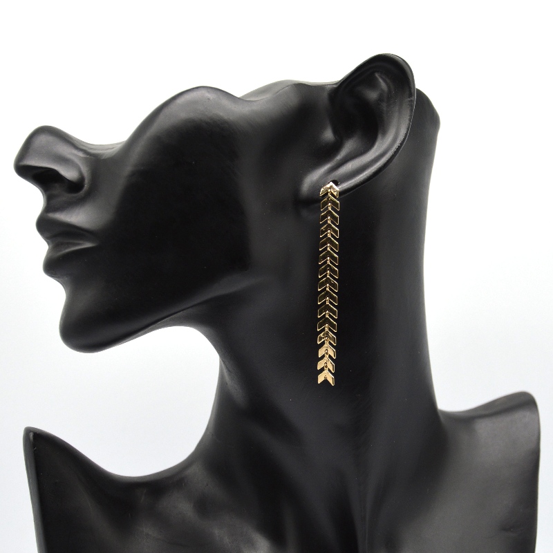 Rozsdamentes acéllánc fülbevalók rfbear1654