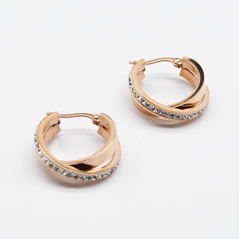 Rozsdamentes acél, kör alakú, ragadós kő Fülberrő rfber029