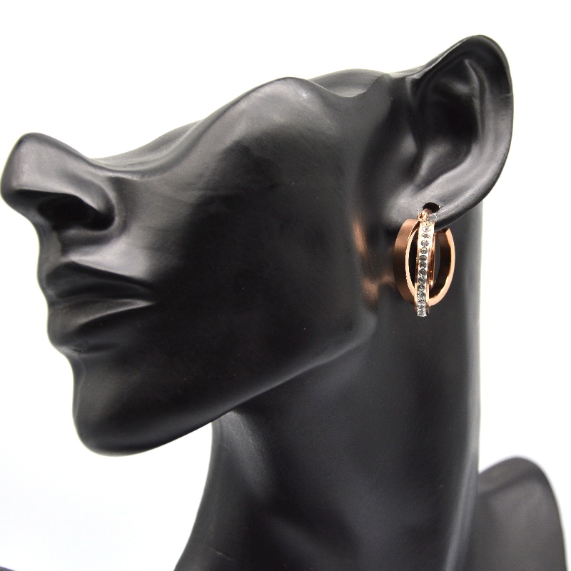 Rozsdamentes acél, kör alakú, ragadós kő Fülberrő rfber029