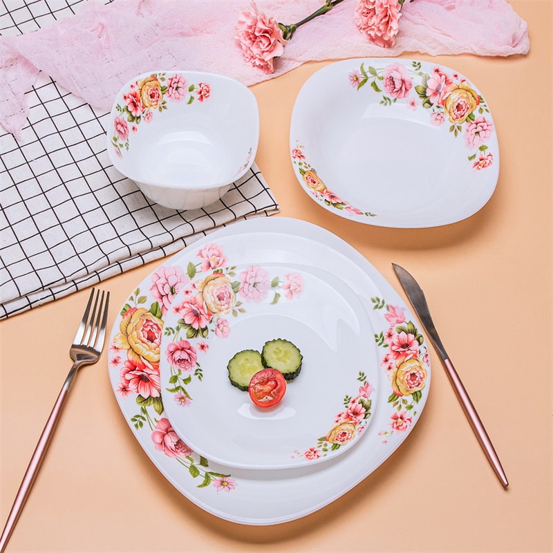 opal glassware vacsorakészlet –58F &Square vacsorakészlet