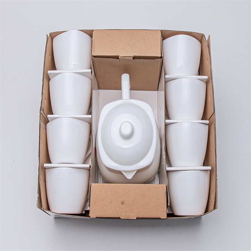 opál üveg üvegeszköz vacsora készlet - SQUARE COffee SET