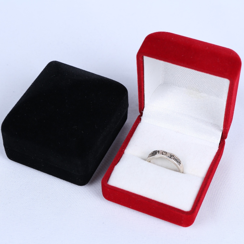 D-57 kör alakú Velvet Box gyűrű, érme és jelvény, mm.45*52*41, súly körülbelül 30g