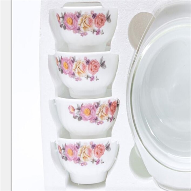 opálüvegből készült vacsorakészlet –8G &Opál Glass