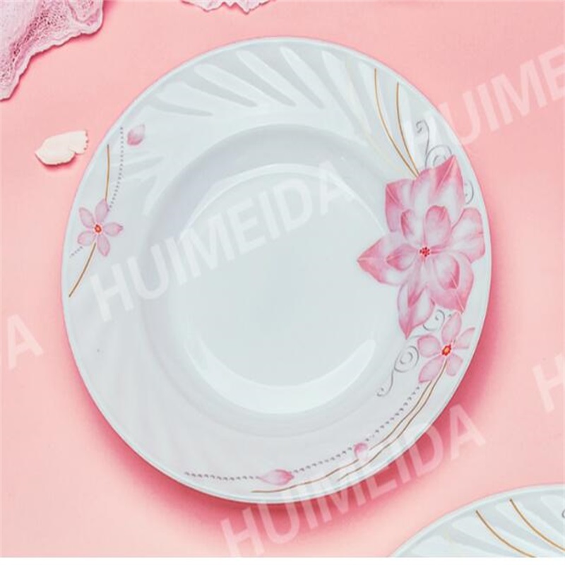 opál üveg üvegedények [HSP Leves Plate]