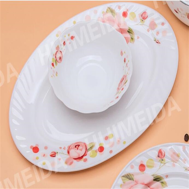 opál üveg üvegeszköz (HYP OVAL PLATE)